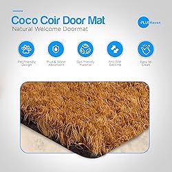 PLUS Haven Coconut Coir Home Entrance Door Mat