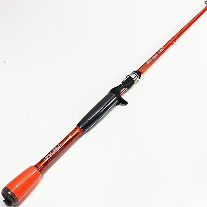 orange fishing rod