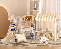 Glaf Slide for Toddlers 1-3 Kids Playground Sets