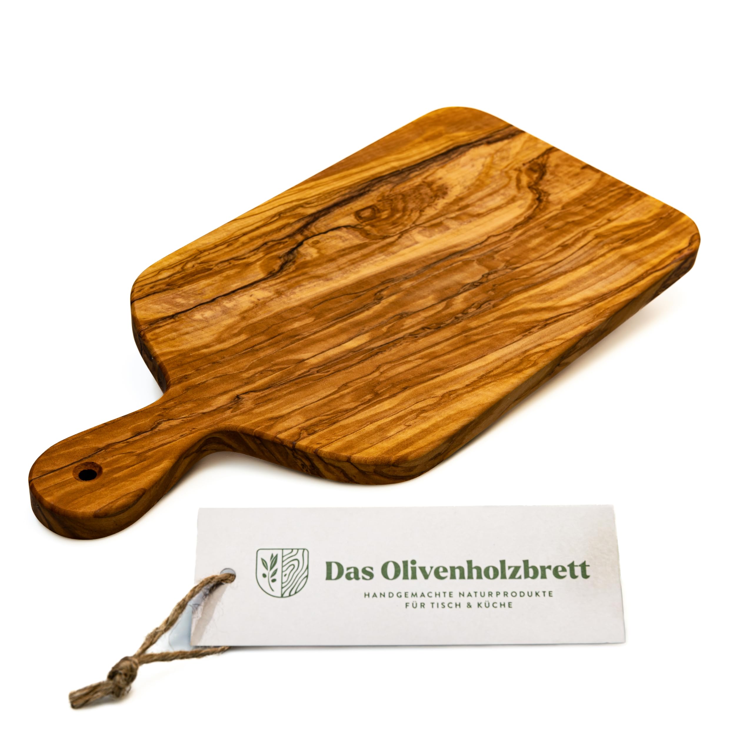 Cutting Board Herbs Board with Handle Rectangular with Rounded Corners - 35cm