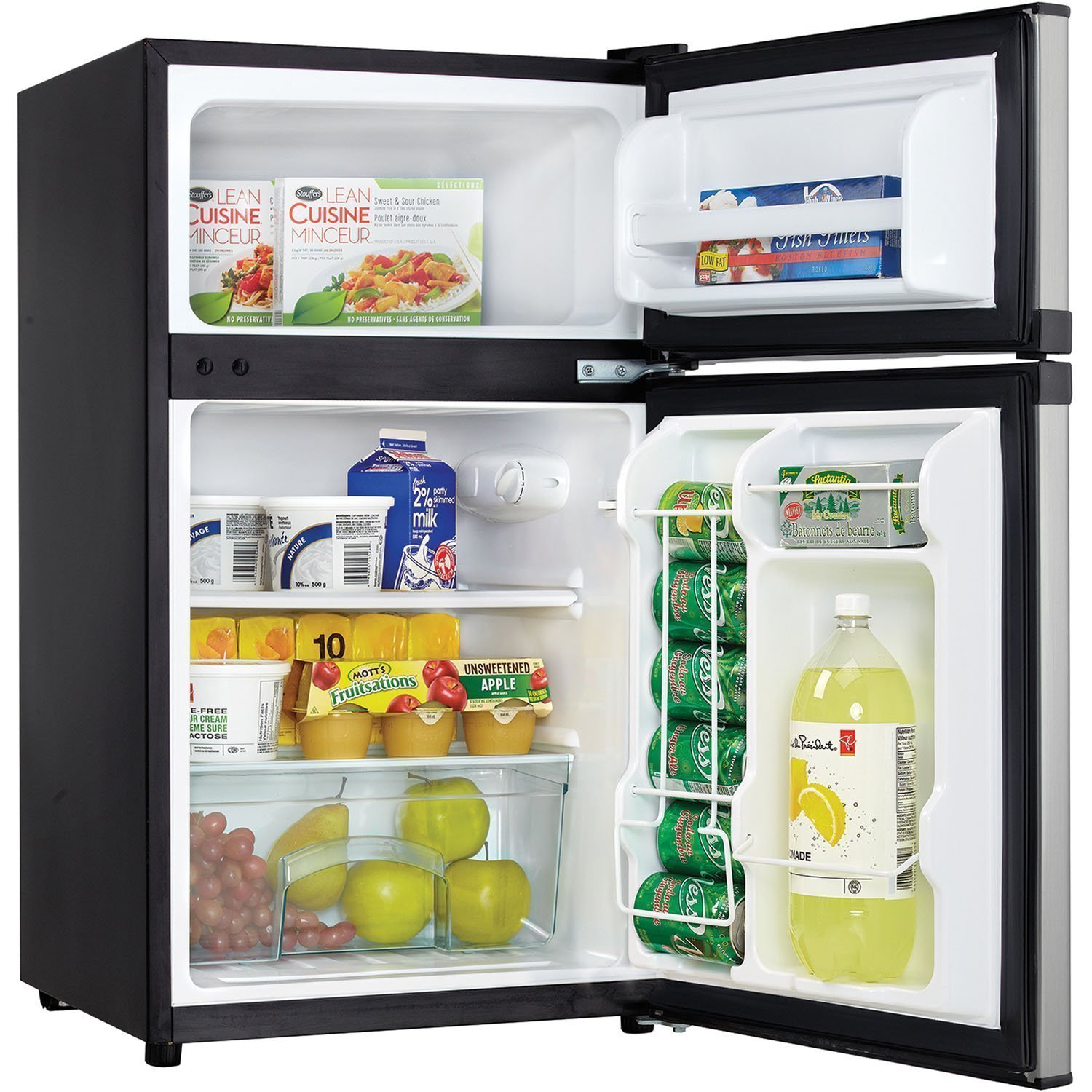 Leonard Usa 120 L Inverter Double Door Mini Fridge Based On American Technology Silver Black Leusa0102ref Double Door Buy Online In Kenya At Desertcart Co Ke Productid 114050571