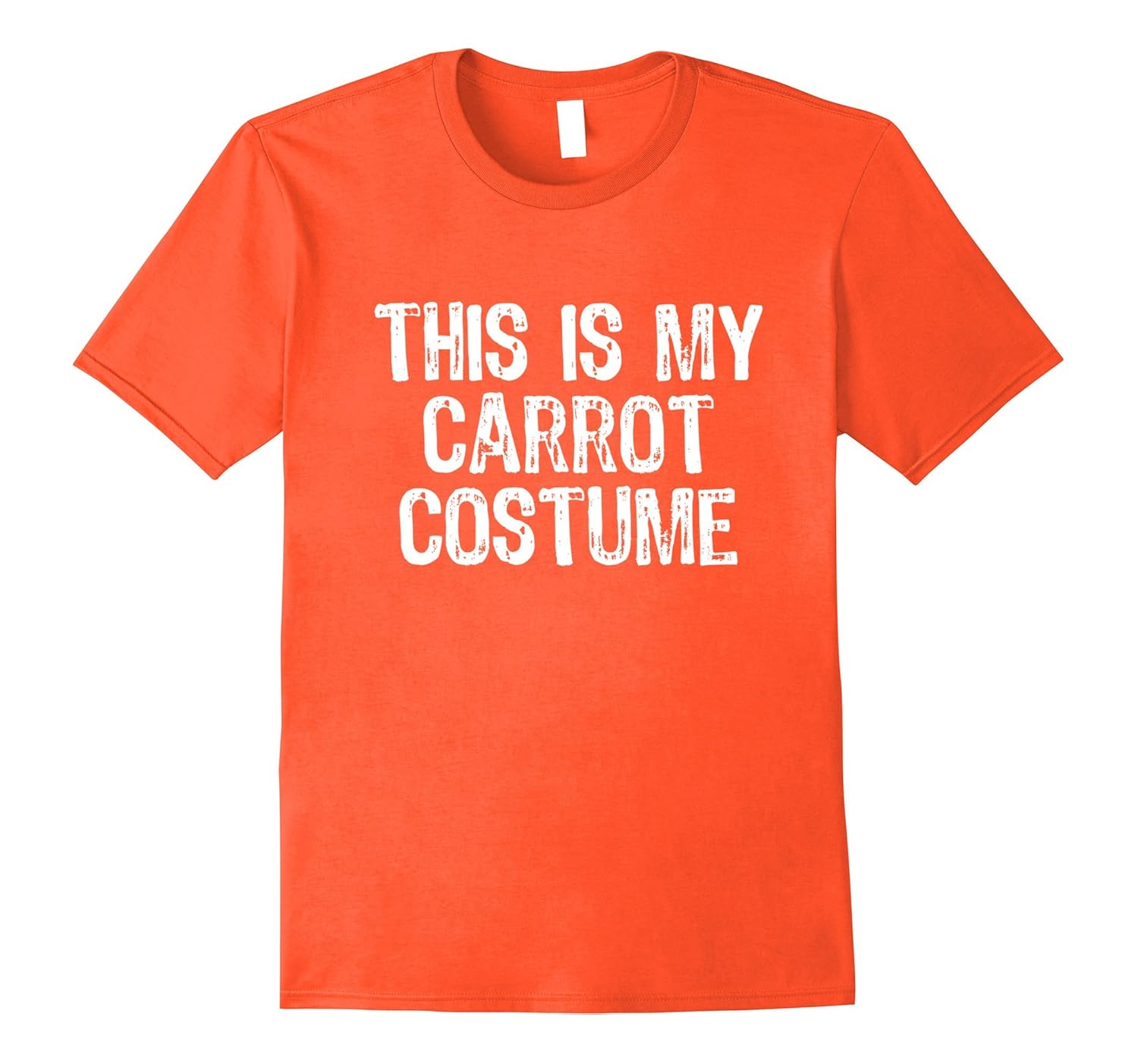 This Is My Carrot Costume Halloween T-Shirt-FL