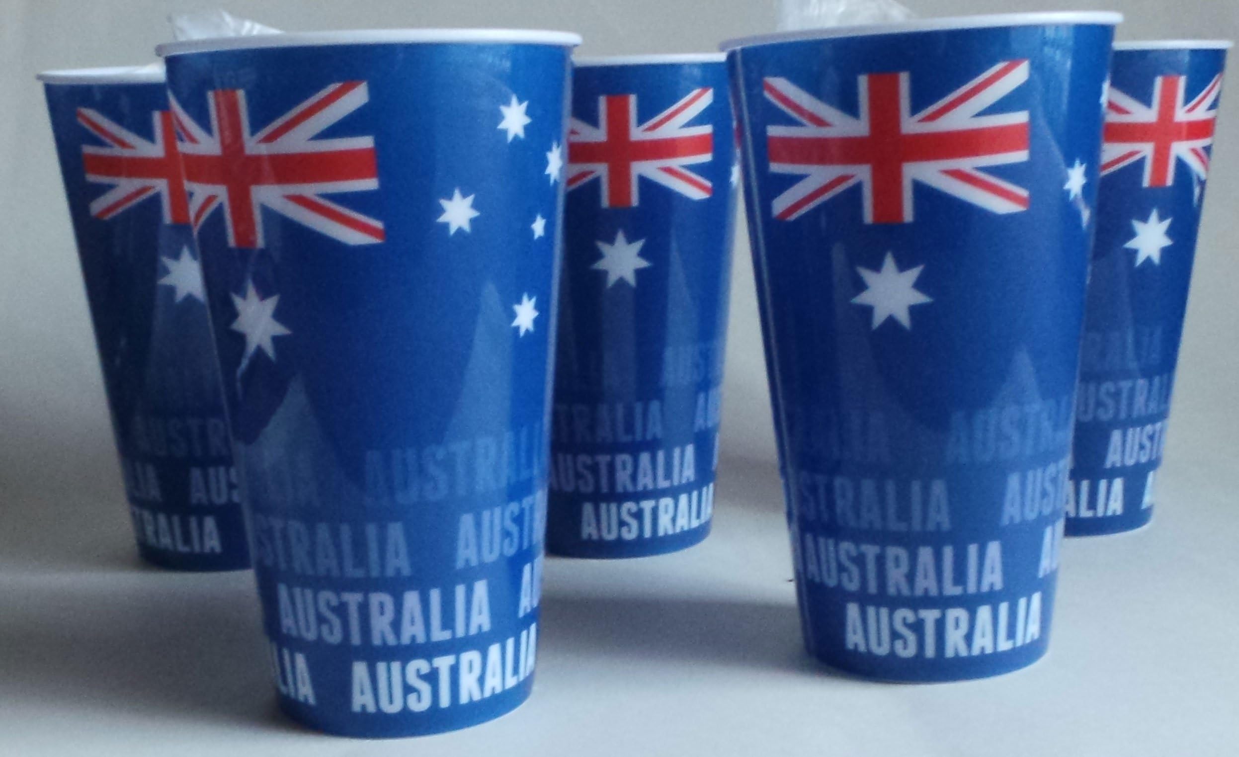 Australin Souviner 5 Plastic Tumblers