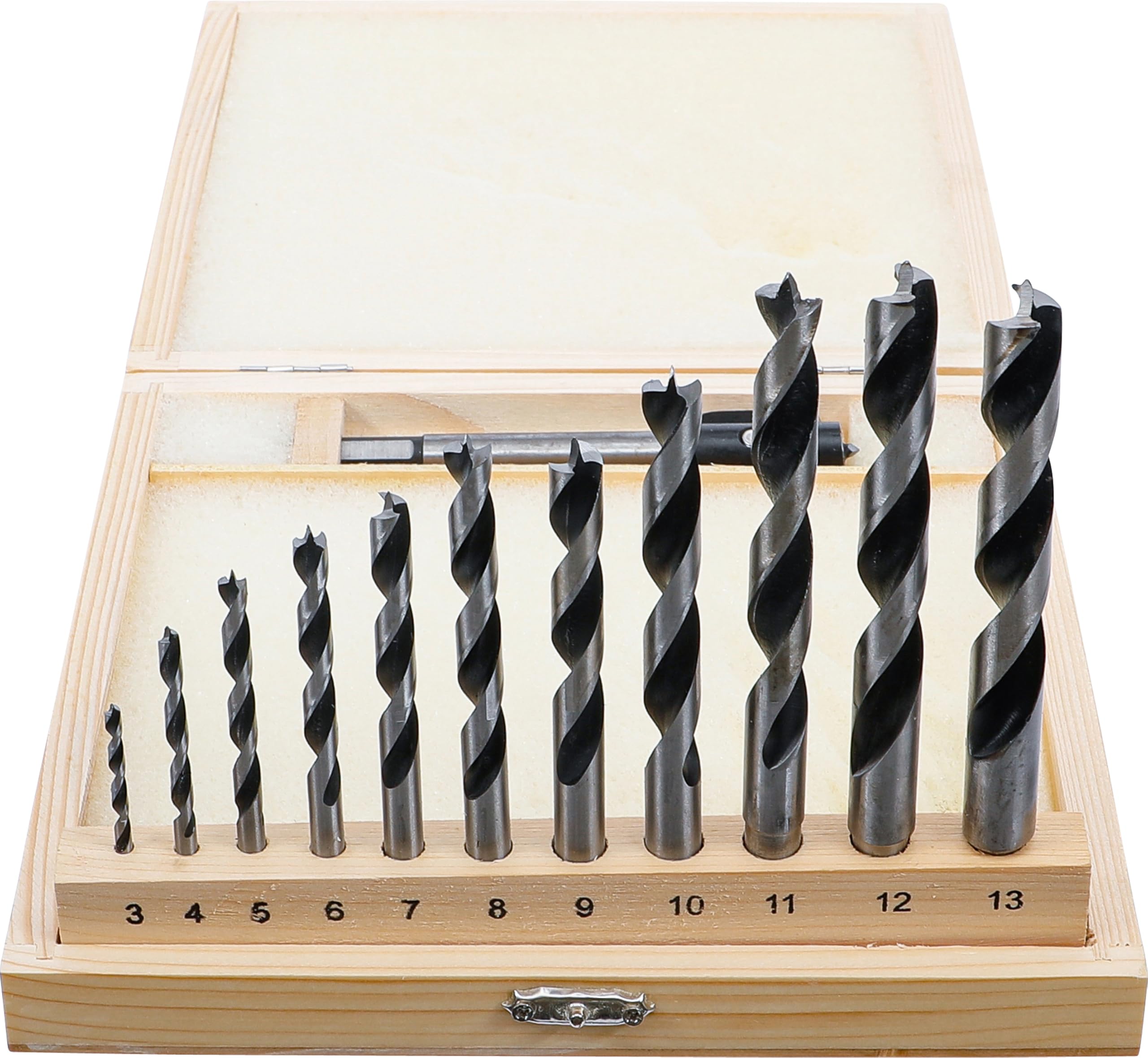 BGS 50403 | Centre Bit Drill / Wood Drill Set | 14 pcs.
