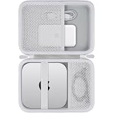 co2CREA Hard Case for Apple Mac mini M6/M5 Pro/M4 Pro chip Desktop Computer | Space For Accessories, Travel Protective Storag