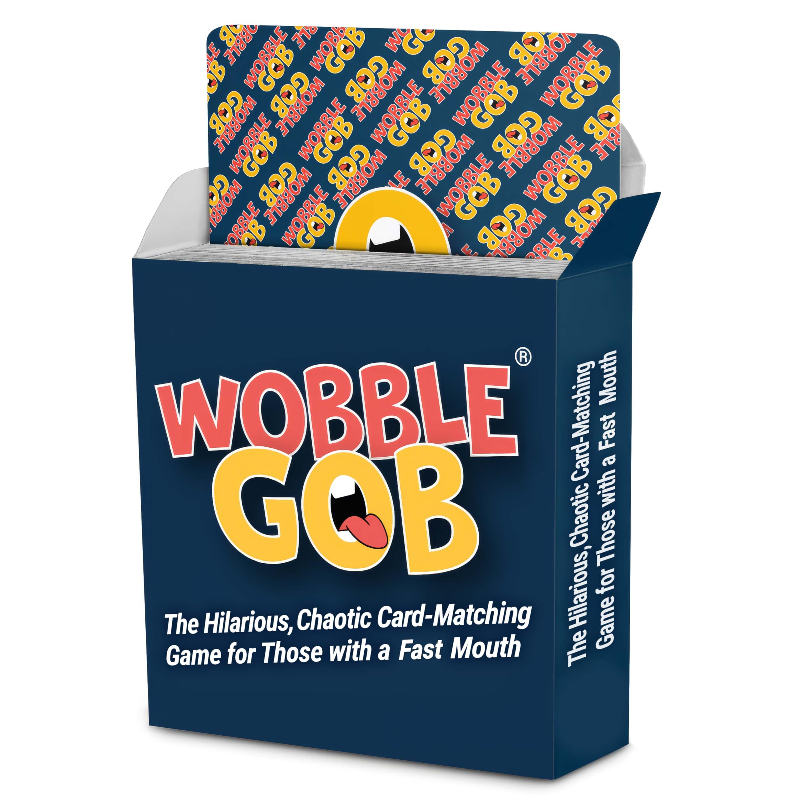 WobbleGob® – The Ultimate Late Night Party Game | Rapid Fire Visual Matching & Shouting Challenge | Perfect for Students, Friends & Game Nights. 2+ Players