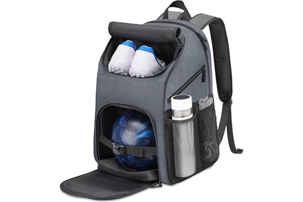 Bosynoy Bowling Backpack with Ball Tote 1