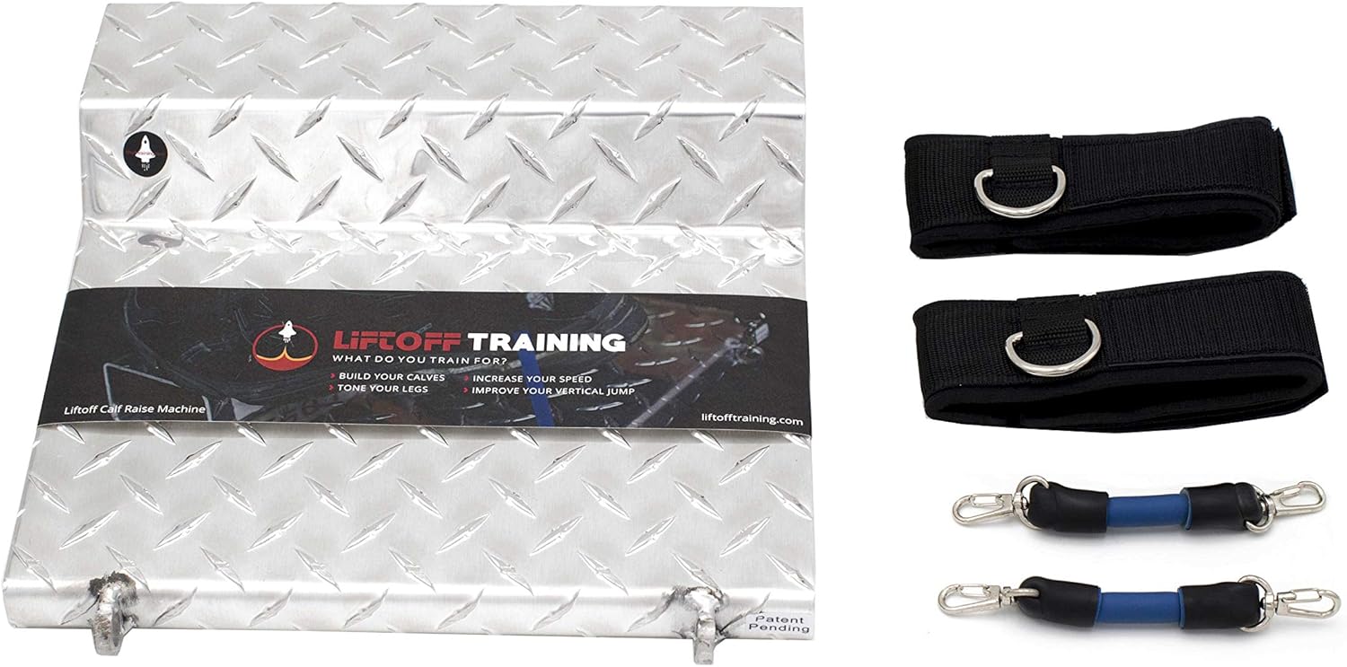 Amazon.com : Liftoff Calf Raise Machine - Vertical Jump Trainer, Speed  Training, Leg Toner, Calf Block : Sports & Outdoors