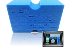 Sudz Budz® Premium Jumbo Foam Grid Car Wash Sponge 1pc | Anti-Marring Sponge for Soap and Rinseless Washing | Cross-Cut, Easy Grip, Large Sponge. Durable, Soft, Scratch-Free Car Cleaning and Detailing