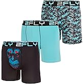 2FLY Mens Boxer Briefs Multipack Ultra Soft, Active Stretch Underwear