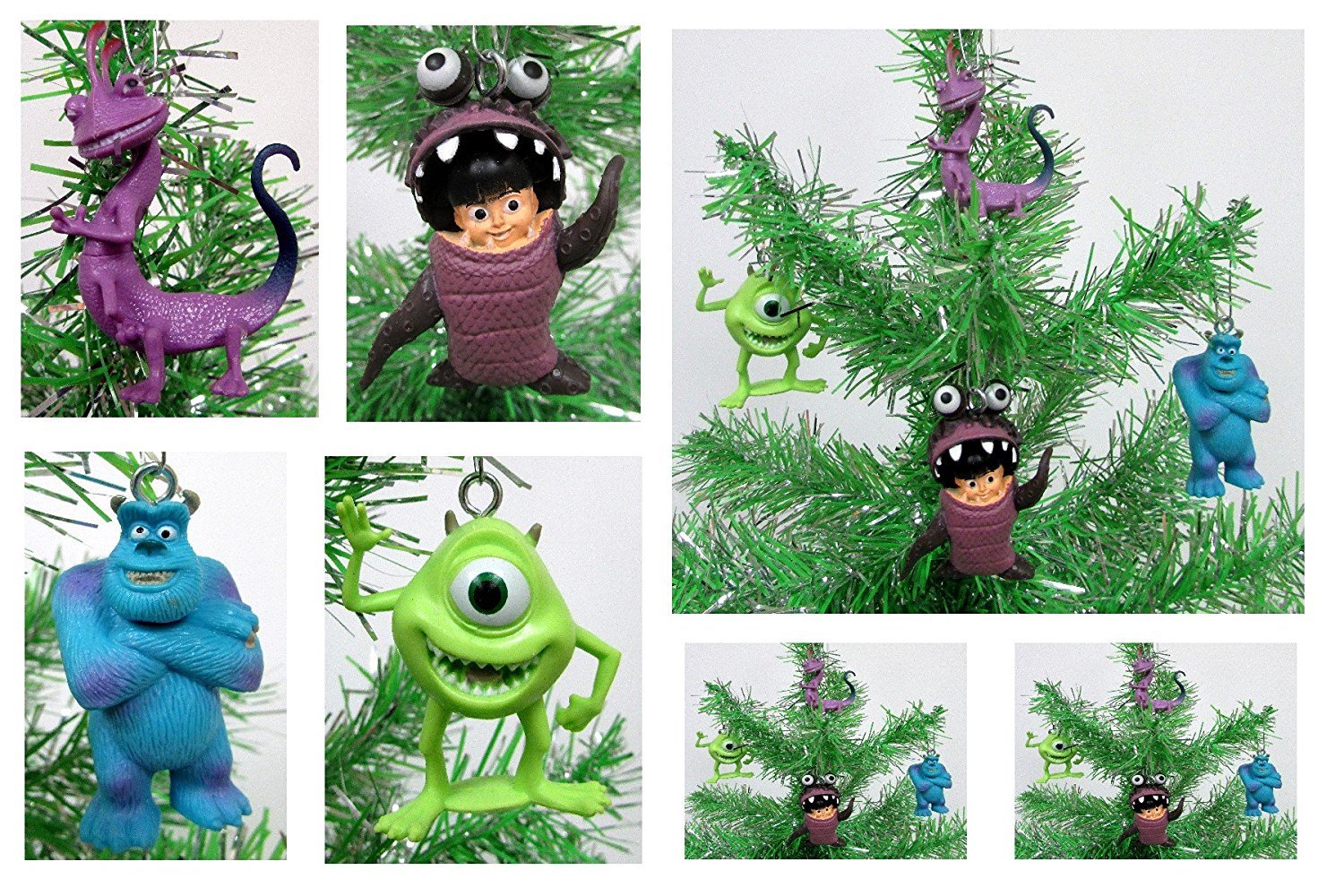 Monsters Incorporated Mini Holiday Christmas Monsters Inc Ornament Set  Unique | Desertcart Brunei