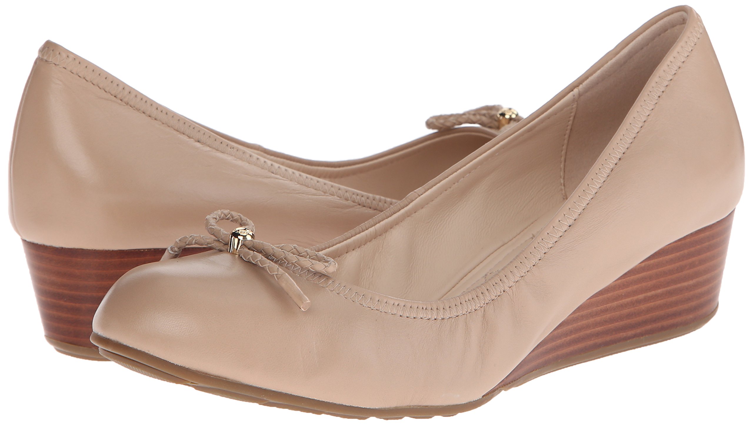 Cole Haan Women's TALI Grand LACE Wedge 40 Pump - Image 7