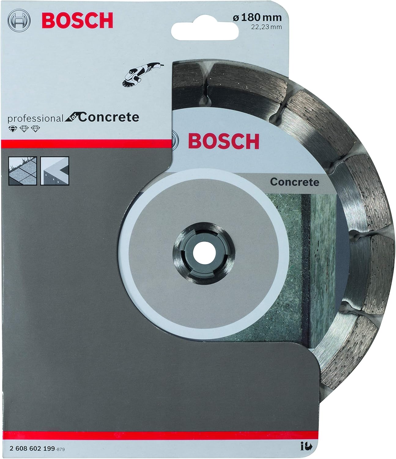 Bosch 2608602199 Diamond Disc Concrete Lpp 180, Silver, 180 mm - Image 3
