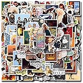 123pcs Movie Stickers Aesthetic Vinyl Waterproof Sticker Decals for Water Bottle,Laptop,Phone,Skateboard,Scrapbooking,Bumper for Party Supply Decor Favor…