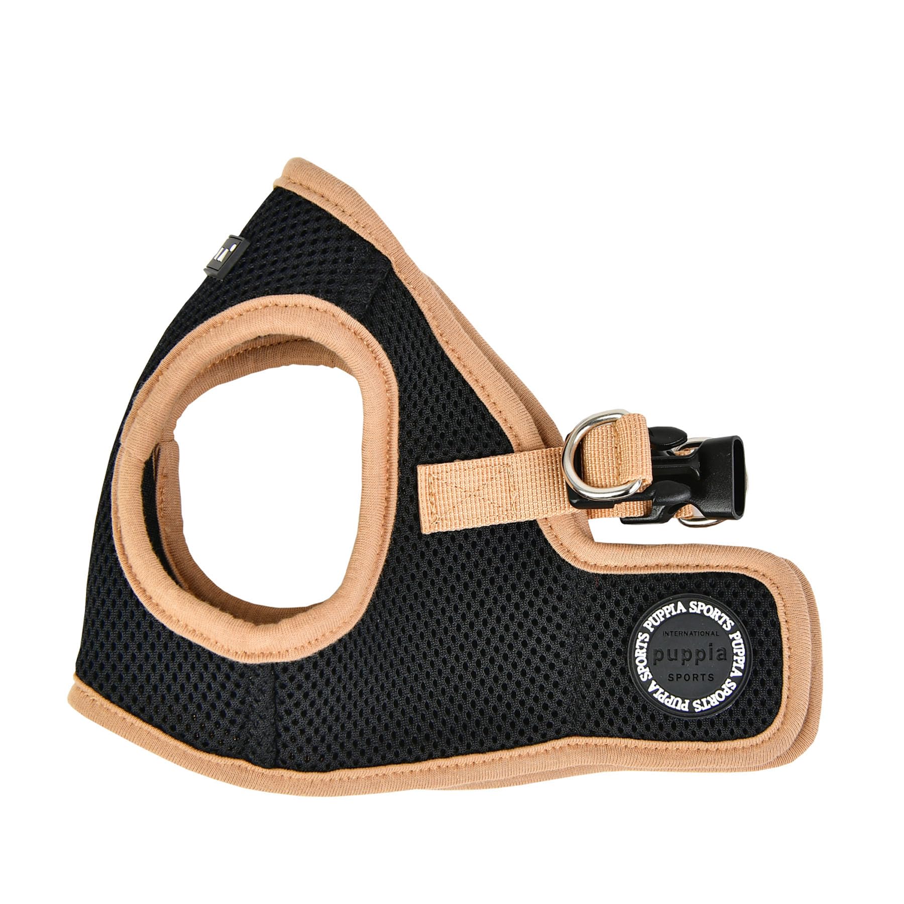 Puppia Soft Vest Harness B Ii Black Xl Dog Harness - 110 g