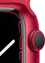 Apple Watch Series 7 GPS 45MM (PRODUCT)RED Sport Band Renewed view 2