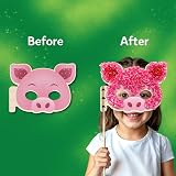 Skillmatics Poke-in Art Animal Masks Mess-Free Craft Kit view 7