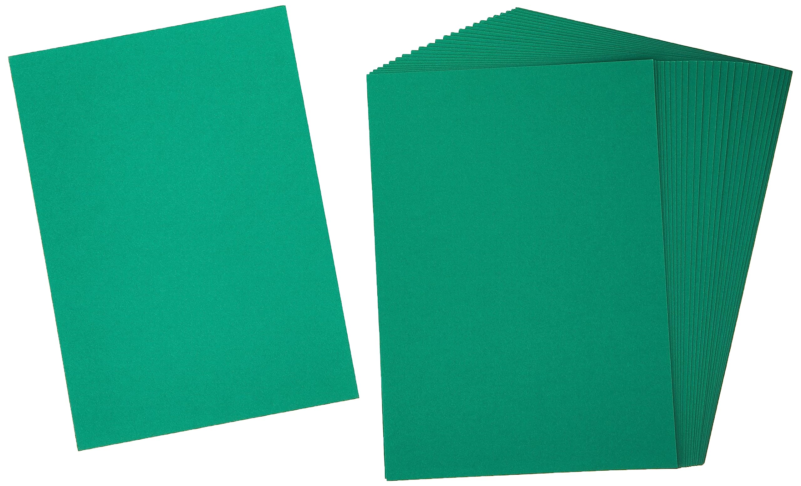Clairefontaine - Ref 97479C - Maya Coloured Smooth Drawing Paper (Pack of 25 Sheets) - 270gsm Paper - A4 (29.7 x 21cm) - Antique Green Colour - Deep Dyed, Acid Free, pH Neutral