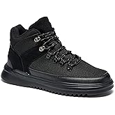 OrthoComfoot Men's Orthopedic Hiking Boots, Water Resistant Outdoor Walking Shoes for Plantar Fasciitis, Light-Weight Casual Sneakers for Ankle and Foot Pain Relief