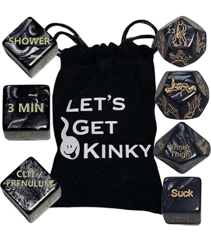 Amazon.com: Little Genie Productions 82967: 4 Kinky Sex Dice