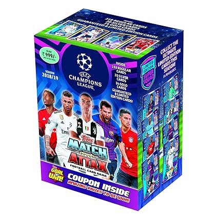 Topps India UEFA Champions League TCG Collection Carry Box 2018/19