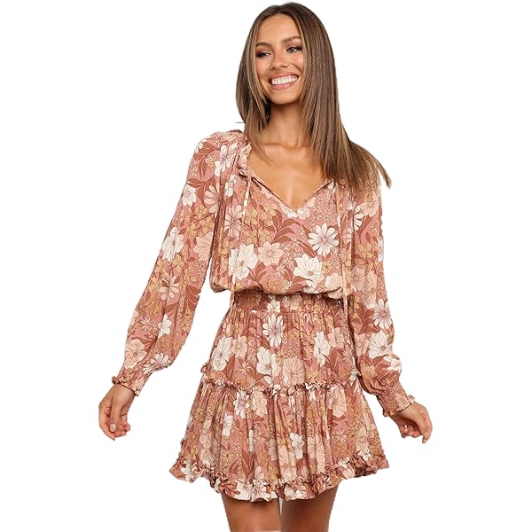boho dress long LOLA BOHEMIAN HALTER MAXI DRESS