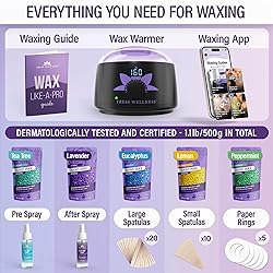 Tress Wellness Waxing Kit for Brazilian Wax - Easy