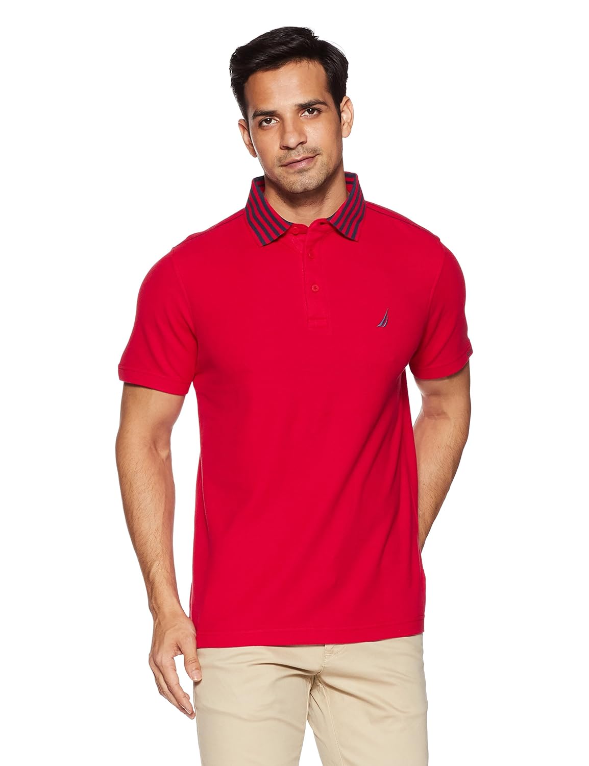 nautica men's solid slim fit t-shirt