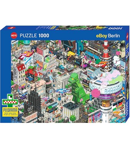 Amazon.com: Heye London Quest, Pixorama 1000 Teile Puzzle : eBoy