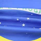 AZ FLAG Brazil Flag 3x5 ft 100D Polyester With Two Grommets view 3