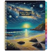 Teacher Planner 2026-2027 - Teacher Lesson Planner 2026-2027, 9" x 11", Jul.2026 - Jun.2027, Weekly &amp; Monthly Lesson Plan Book for Teachers with Back pocket, Colorful Tabs