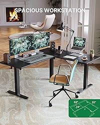 Marsail Standing Desk Adjustable Height with 4-in 1