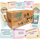 Master Dater by Cyanide &amp; Happiness - a Mixed up Dating Party Game for 3-8 Players, Card Game for Parties