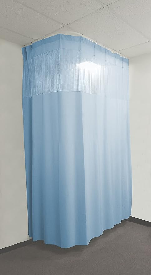 Amazon Com 16ft Blue Medical Curtains Hospital Lab Clinic Room