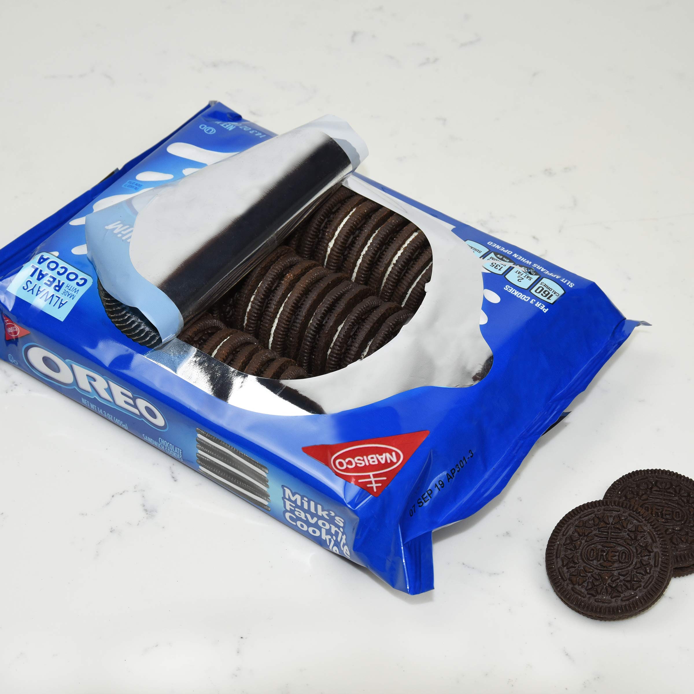 OREO Chocolate Sandwich Cookies, Family Size, 19.1 oz Buy Online in