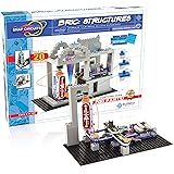 Snap Circuits BRIC: Structures | Brick & Electronics Exploration Kit | Over 20 Stem & Brick Projects | Full Color Project Man