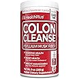 Health Plus Colon Cleanse Digestive Support | Natural Sweetener without Artificial Flavors | Daily Fiber for Toxin Elimination To Reduce Bloating | Strawberry Flavor | 9 Ounces, 36 Servings