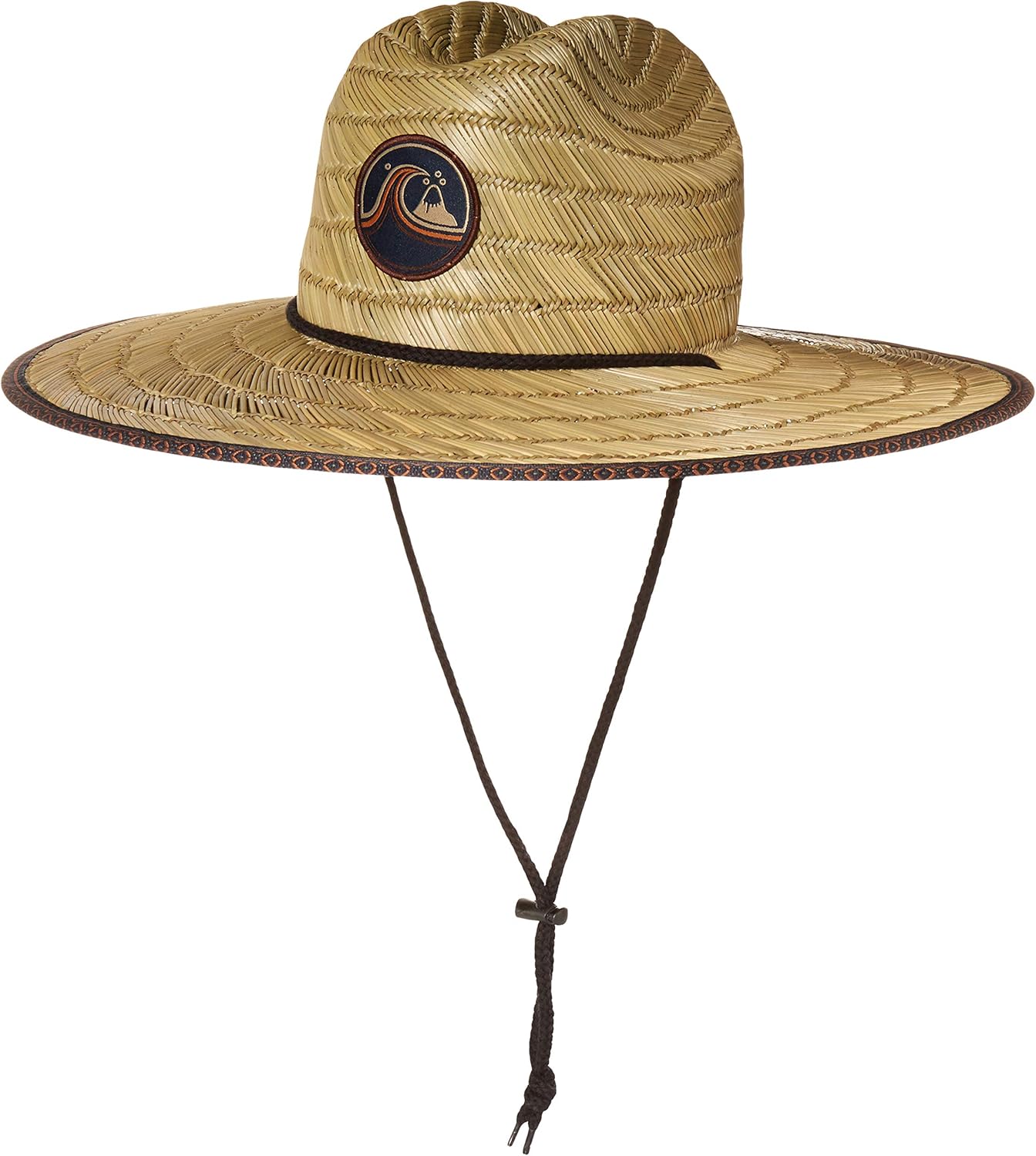 Quiksilver Men's Dredged Sun Protection Straw Lifeguard Hat Amazon.co