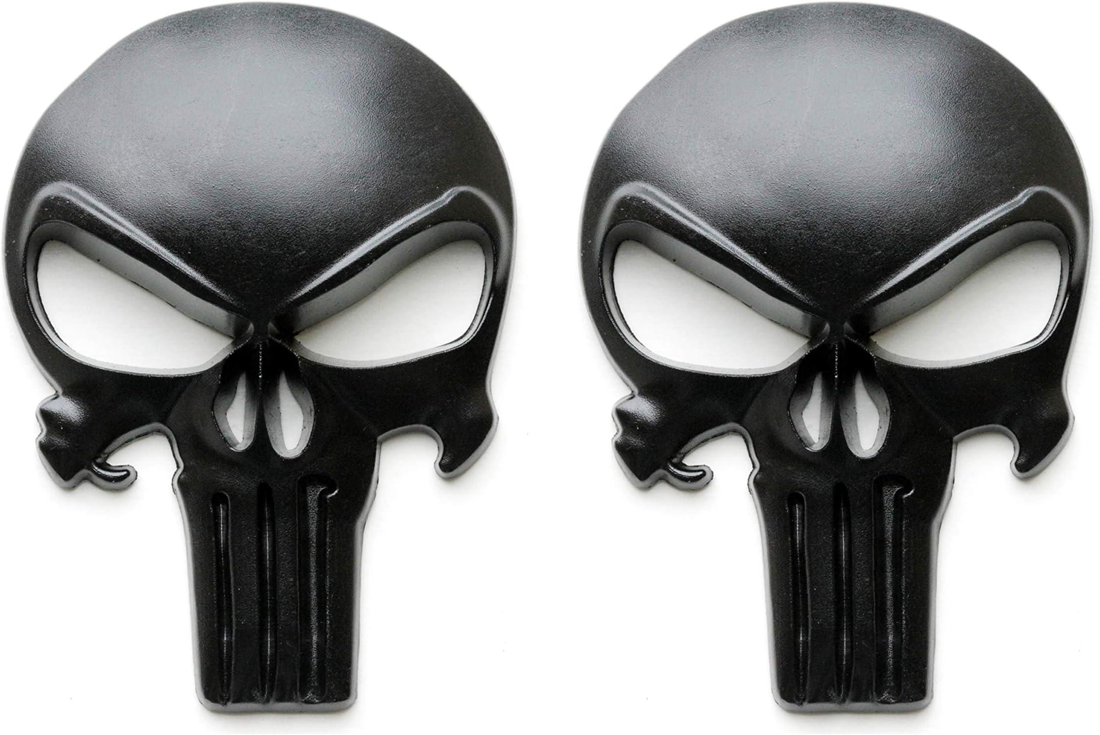 Tactical Freedom - Magwell Metal Decal/Sticker - Punisher Skull (2 Pack)