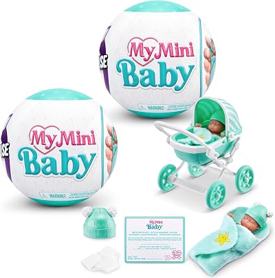 ZURU My Mini Baby Series 1 2 Capsules Collectible Mini Baby Playset
