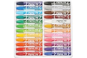 PATIKIL 24 Colors Oil Pastels, Soft Oil Crayons Vibrant and Creamy Pastels Stick Art Supplies for Art Painting Drawing Blendi