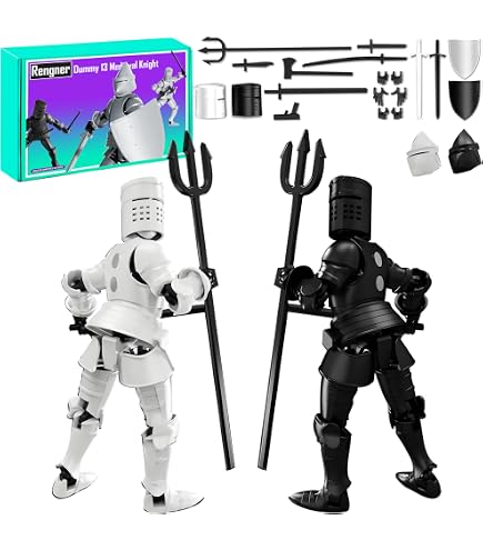 Amazon.com: RENGNER [Assembly Required] Dummy 13 Robot Action