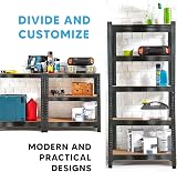 Nassboards Garage Shelving Unit 180cm 5-Shelf Boltless Heavy Duty 875kg view 7