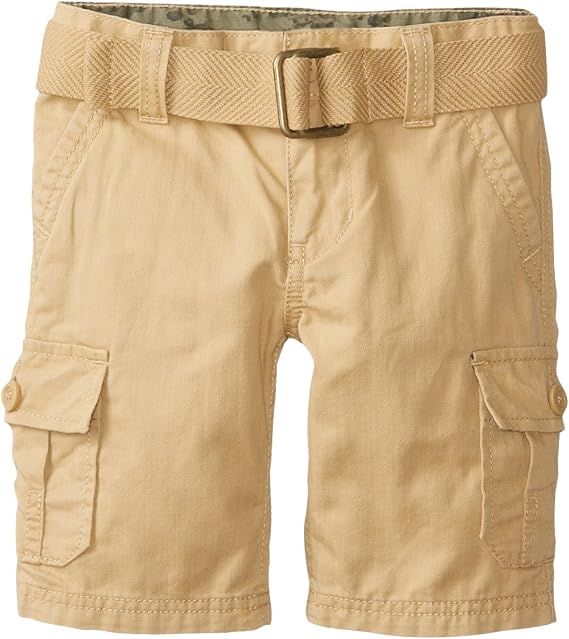 Amazon.com: Levi's Boys' Little Cargo Shorts, Lark Khaki, 3T: Clothing