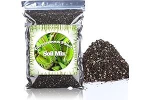 DOTER Carnivorous Plant Soil Mix, 1 QT Small Size Bag for Repotting, All Natural Ingredients Great for Venus, Sundews, and Pitcher Plants