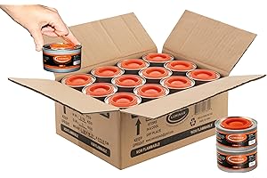 Luminar Resealable-Wick Chafing Fuel Cans, 24 Pack, 2 Hour - Premium Quality Burners for Food Warmers - No More Spills, Waste, or Hassle - Perfect for Convenient, and Long-Lasting Event Catering