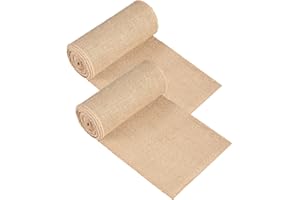 WAYDRESS Burlap Tree Protector Wraps Burlap Rolls for Gardening Winter Trunk Guard Plants Bandage for Keeping Warm and Moisturizing Plant Cover (2 Rolls, 7.9 Inches Width)