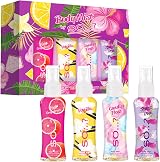 SO…? Body Mist Gift Set 4x50ml Pink Grapefruit Vanilla Candy Floss Sweet Pea