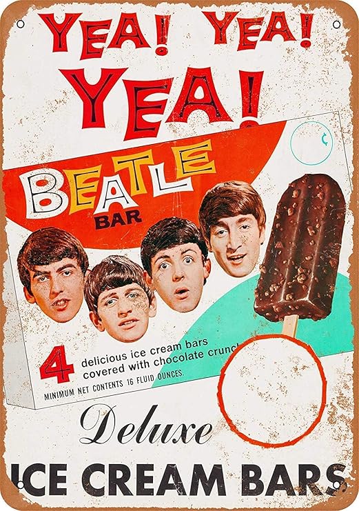 Vintage Retro Style The Beatles Help Movie Poster Metal Sign Wall Door Plaque Home Decor Home Garden