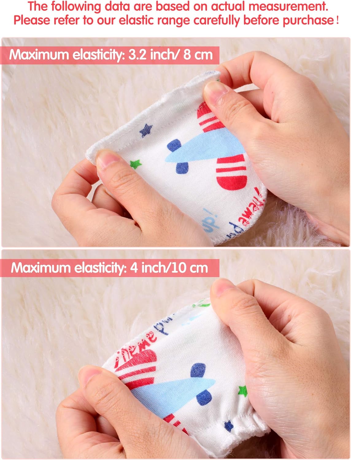 Newborn Baby Mittens No Scratch Baby Gloves Unisex Baby Gloves for 0-6 Months Baby Boys Girls (20 Pairs): Clothing
